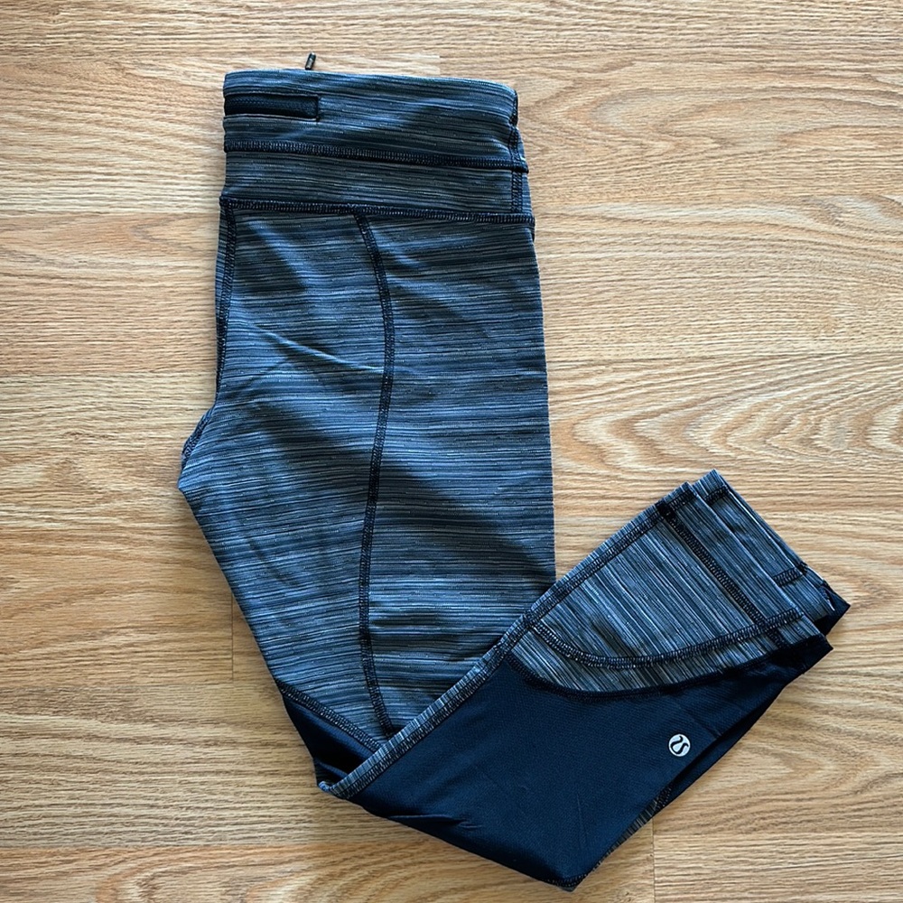 lululemon - pace rival crop - size 6